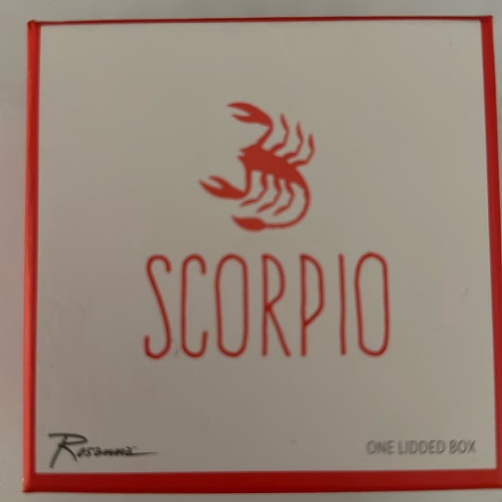 Rosanna Scorpio porcelain trinket box